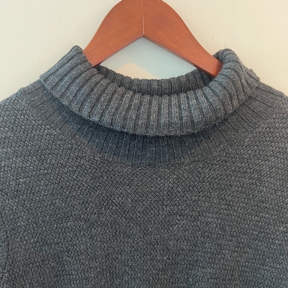 EILEEN FISHER Merino Wool Contrast Stitch
Sweater Dress - Picture 4 of 15